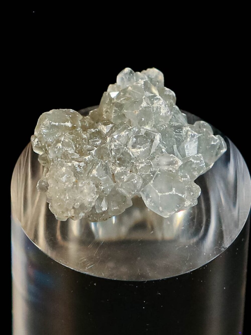 💎 Sparkling Diamond Apophyllite Crystal Cluster Raw 36g Flower